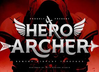 Hero Archer Display Font