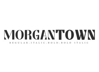 Morgantown Sans Serif Font