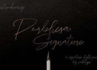 Porbhesa Signature Font