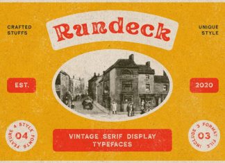 Rundeck Display Font