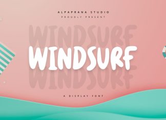 Windsurf Display Font