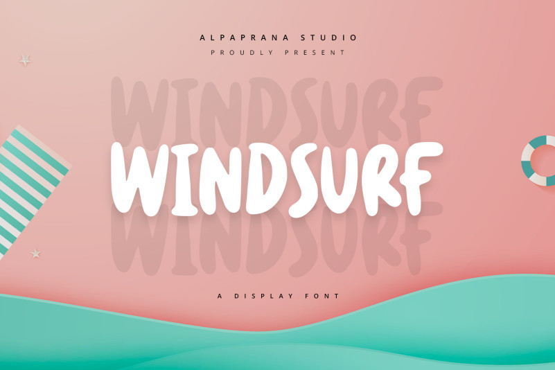 Windsurf Display Font