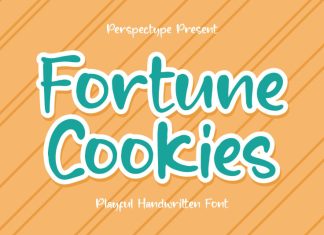 Fortune Cookies Display Font