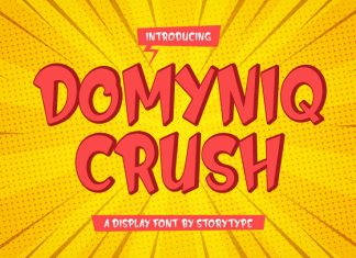 Domyniq Crush Display Font