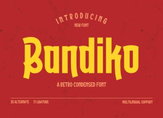Bandiko Display Font