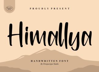 Himallya Script Font