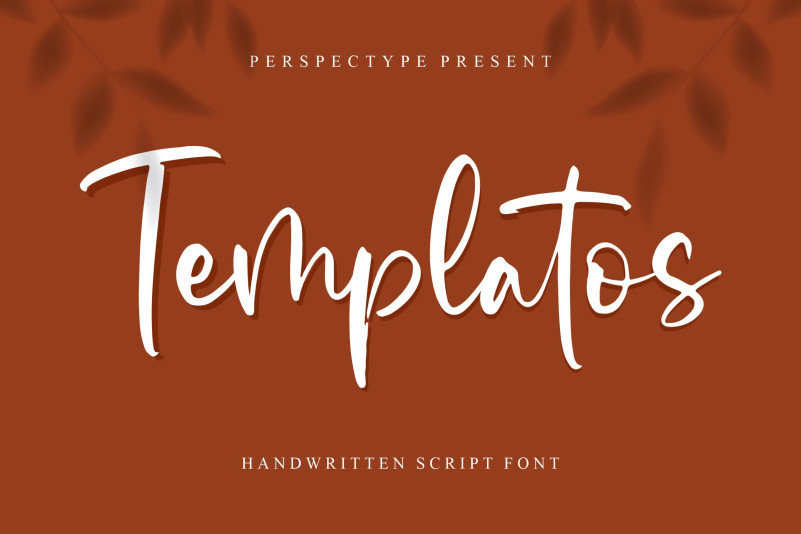 Templatos Script Font