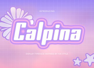 Calpina Display Font