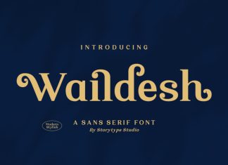 Waildesh Serif Font