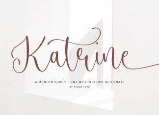 Katrine Calligraphy Font