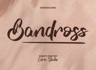 Bandross Script Font