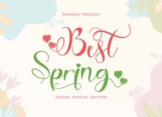 Best Spring Calligraphy Font