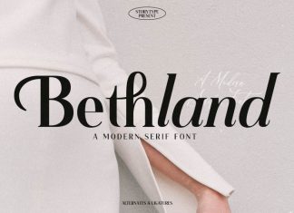 Bethland Serif Font
