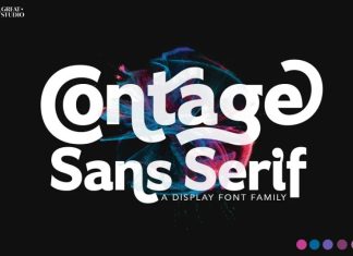 Contage Sans Serif Font