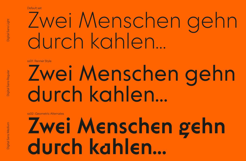 Digital Sans Font Family Download Free Font