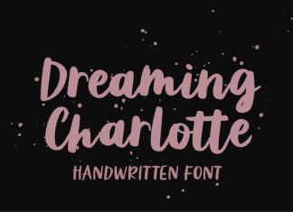 Dreaming Charlotte Script Font