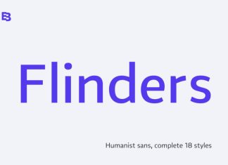 Flinders Sans Serif Font