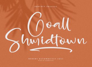 Goall Shmidtown Script Font