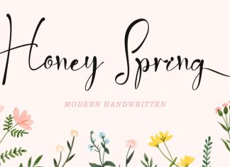 Honey Spring Font