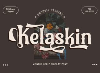 Kelaskin Serif Font