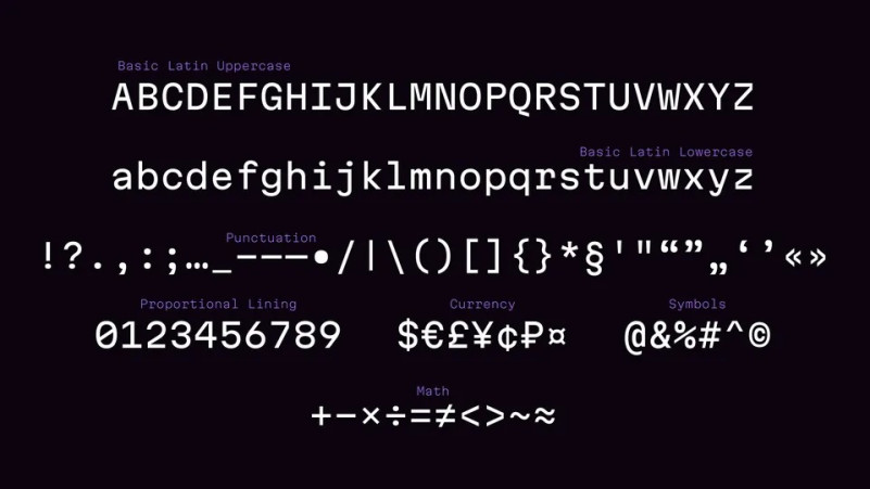 Martian Mono Font Family - Download Free Font