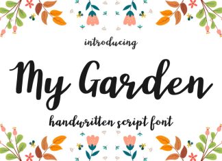 Mygarden Script Font