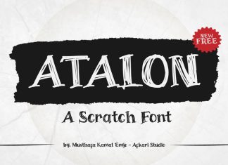 Atalon Brush Font