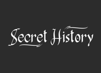 Secret History Display Font