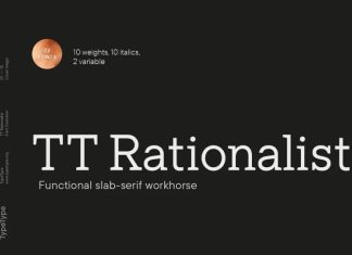 TT Rationalist Slab Serif Font