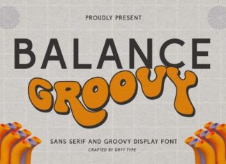 Balance Groovy Font