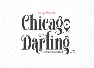 Chicago Darling Serif Font