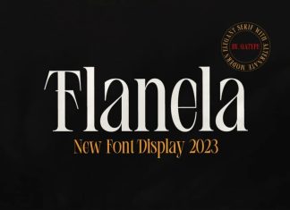 Flanela Serif Font