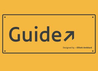 Guide Sans Serif Font