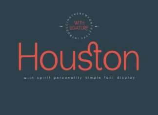 Houston Sans Serif Typeface