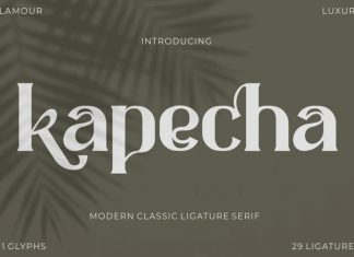 Kapecha Serif Font