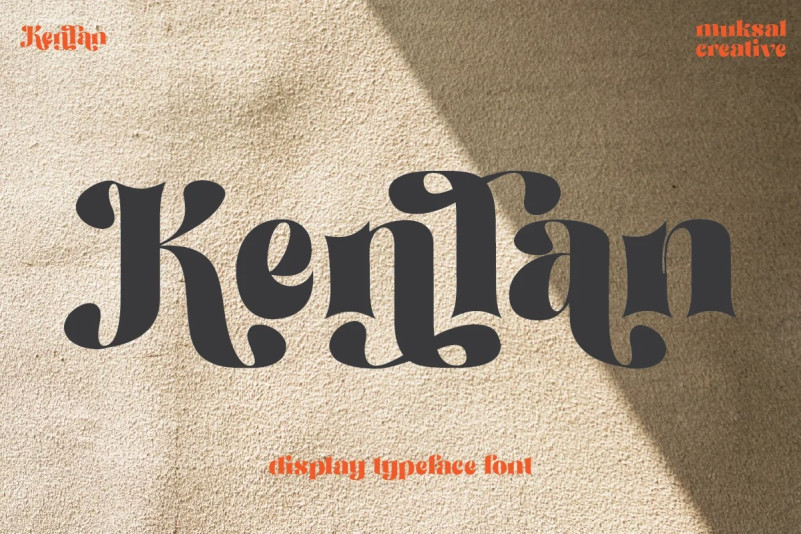 Kenlan Font preview image 1