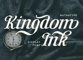 Kingdom Ink Font