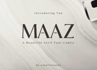 Maaz Serif Font