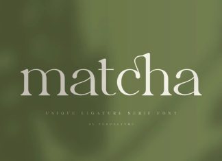 Matcha Serif Typeface