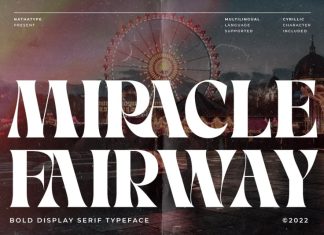 Miracle Fairway Serif Font