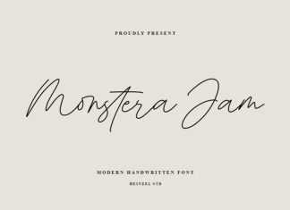 Monstera Jam Font