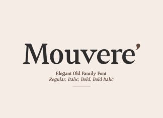 Mouvere' Serif Font