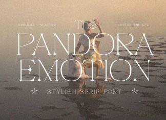 Pandora Emotion Serif Font