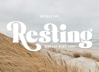 Resting Serif Font