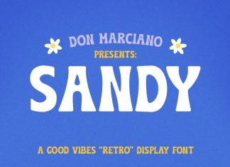 Sandy Display Typeface