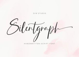 Silentgraph Script Font