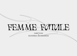SK Femme Fatale Display Font