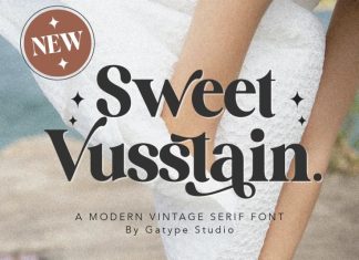 Sweet Vusstain Serif Font