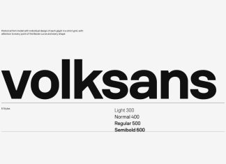 Volksans Sans Serif Font