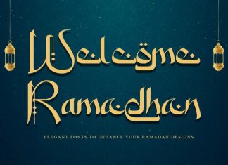 Welcome Ramadhan Display Font